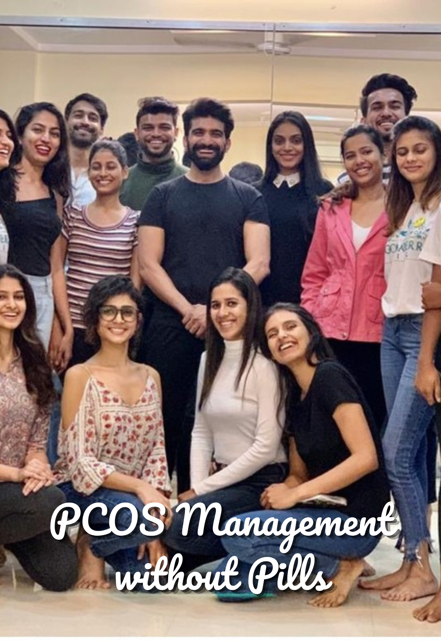 Dr Umesh Wadhavani conducting corporate session on PCOS management through lifestyle medicine evidence based nutrition and sustainable habit building without medication
