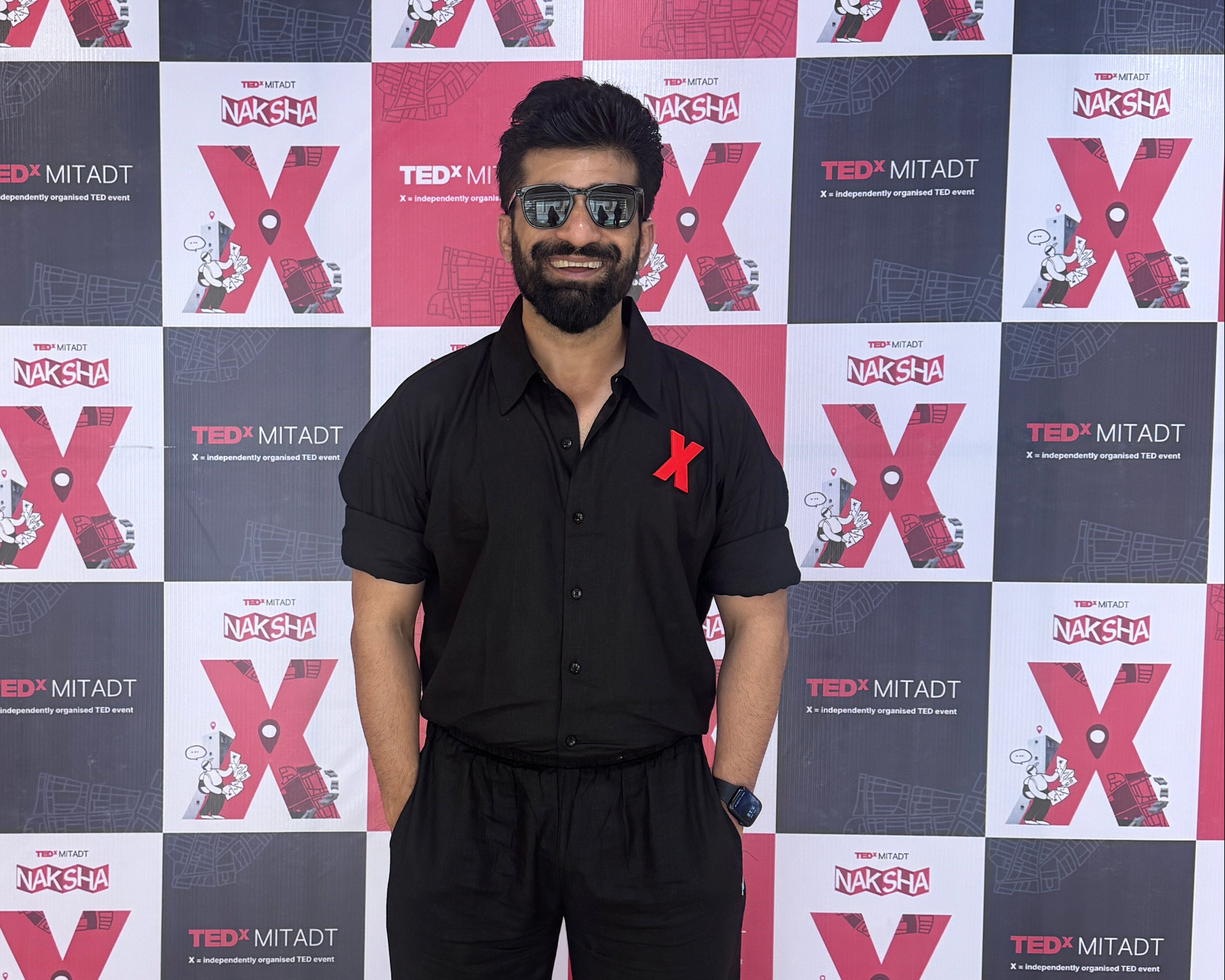 Dr Umesh Wadhavani corporate introduction highlighting evidence based nutrition lifestyle medicine and medicine free living approach with TEDx speaker background